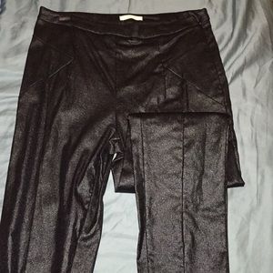 Shinny black leggings